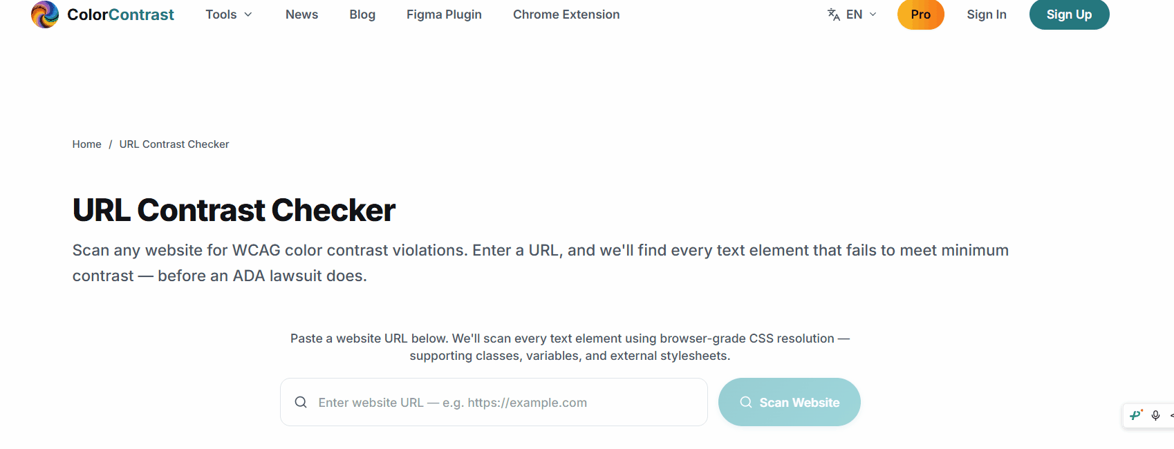 Scan Entire Websites Automatically