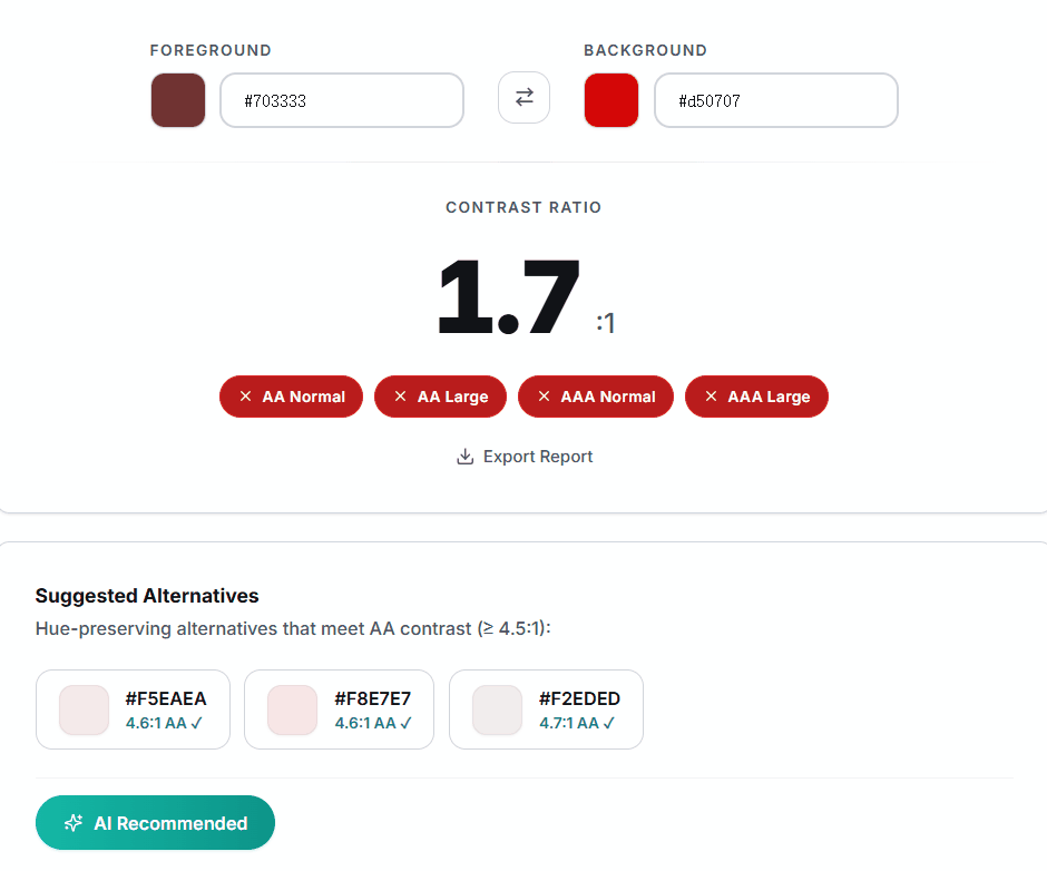 Find Accessible Alternatives Instantly